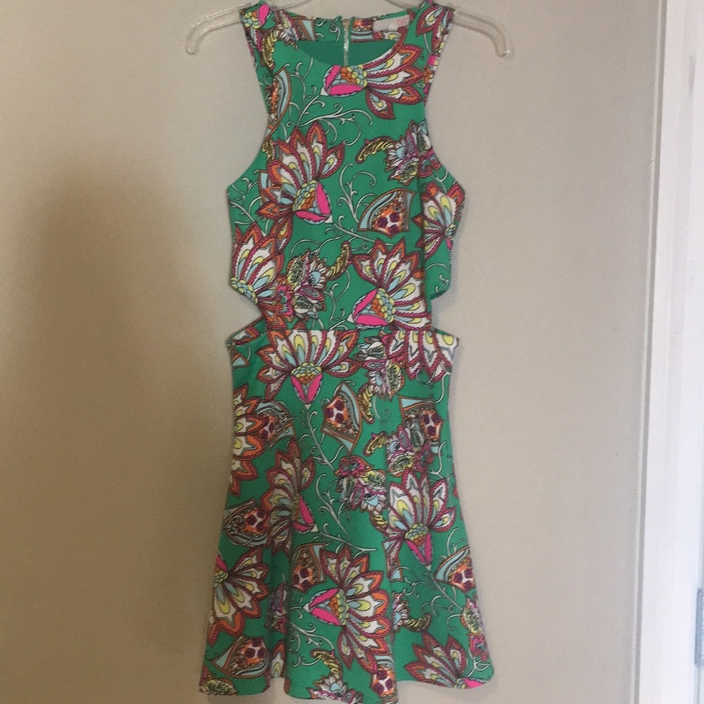 Gianni Bini Tropical Print Dress